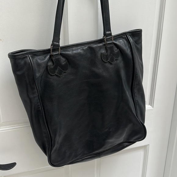 Chrome Hearts large Black Leather travel tote - Picture 4 of 12